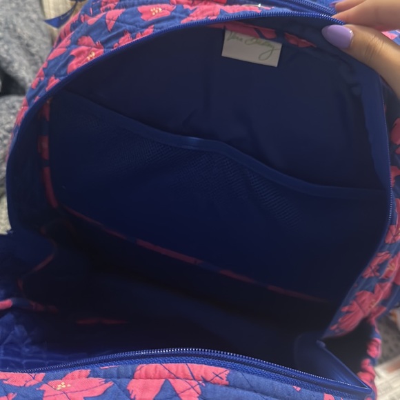 Vera Bradley art poppies campus backpack - Picture 5 of 7